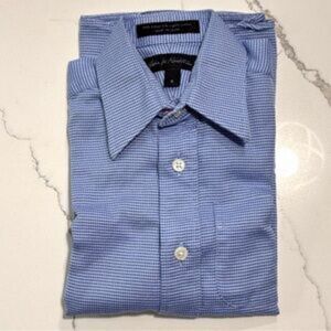 John W Nordstrom | Little Boys Blue Button Down Dress Shirt Size 5
